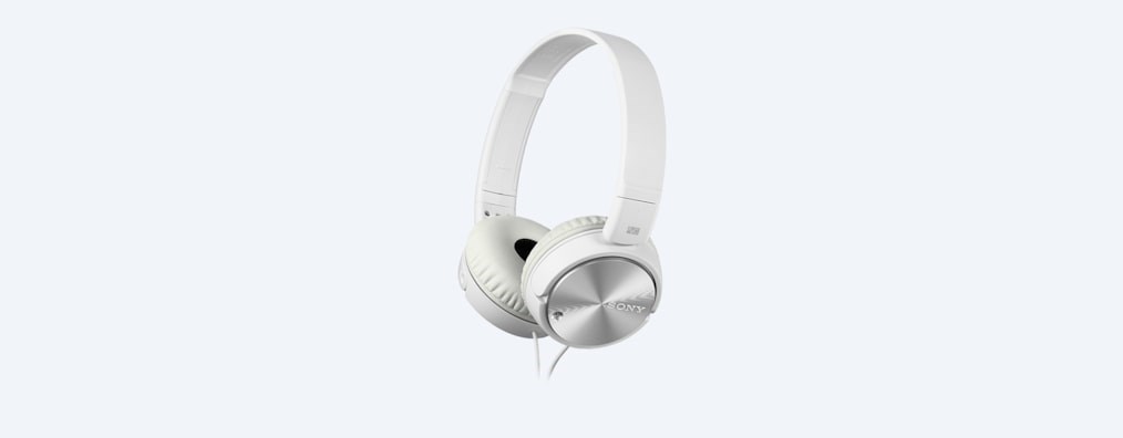 Auricular Sony Mdr Zx110 Plegable Blanco Canc Ruid
